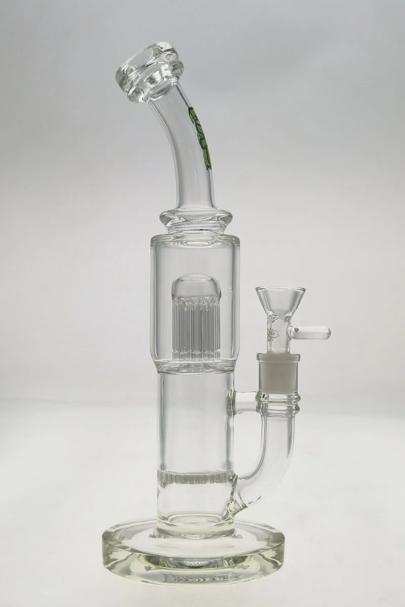 TAG - 12" Single Honeycomb to Fixed 10 Arm Tree Dab Rig Bong 44x4MM (14MM Female) - Image 16