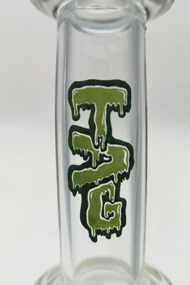 TAG - 12" Single Honeycomb to Fixed 10 Arm Tree Dab Rig Bong 44x4MM (14MM Female) - Image 23