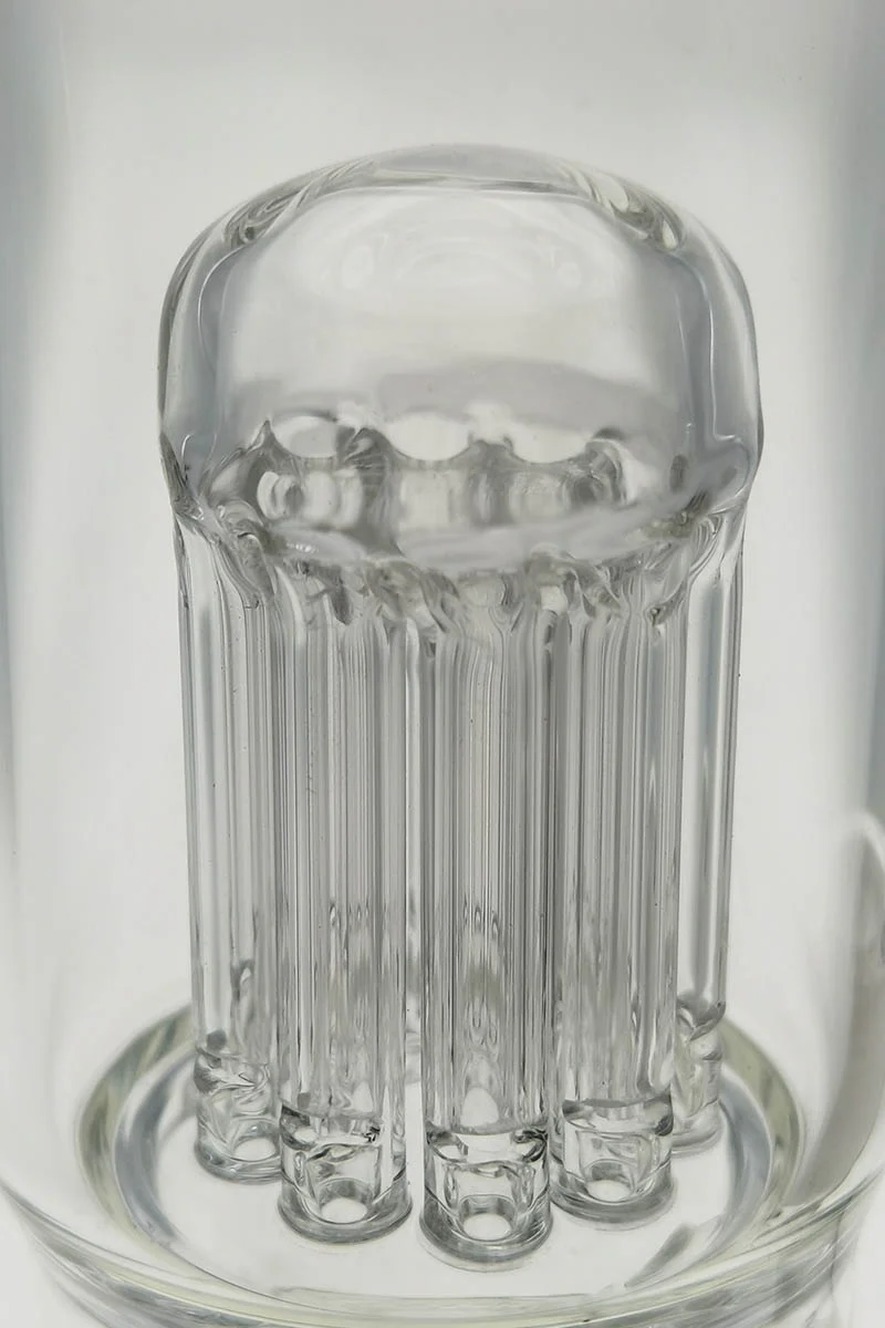 TAG - 12" Single Honeycomb to Fixed 10 Arm Tree Dab Rig Bong 44x4MM (14MM Female) - Image 28