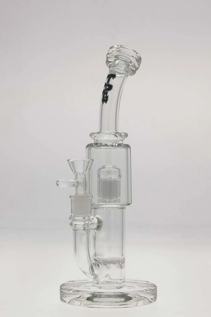 TAG - 12" Single Honeycomb to Fixed 10 Arm Tree Dab Rig Bong 44x4MM (14MM Female) - Image 35