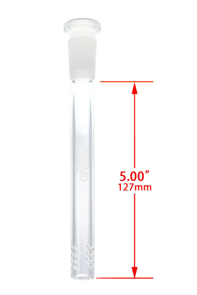 TAG - 18/14MM Open End 32 Slit Gridded Bong Downstem - Image 20