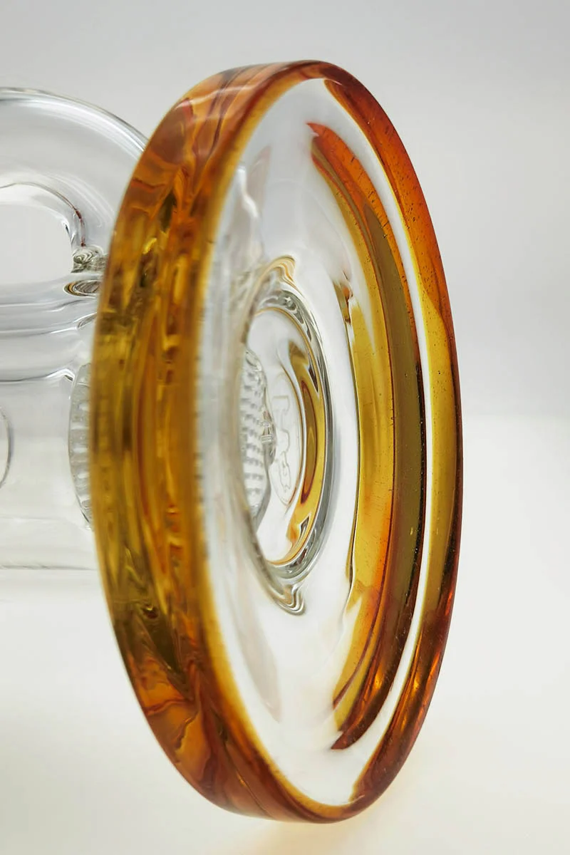 TAG - 16" Bent Neck Double Interior Honeycomb with Spinning Splash Guard Bong (18MM Female) - Image 25