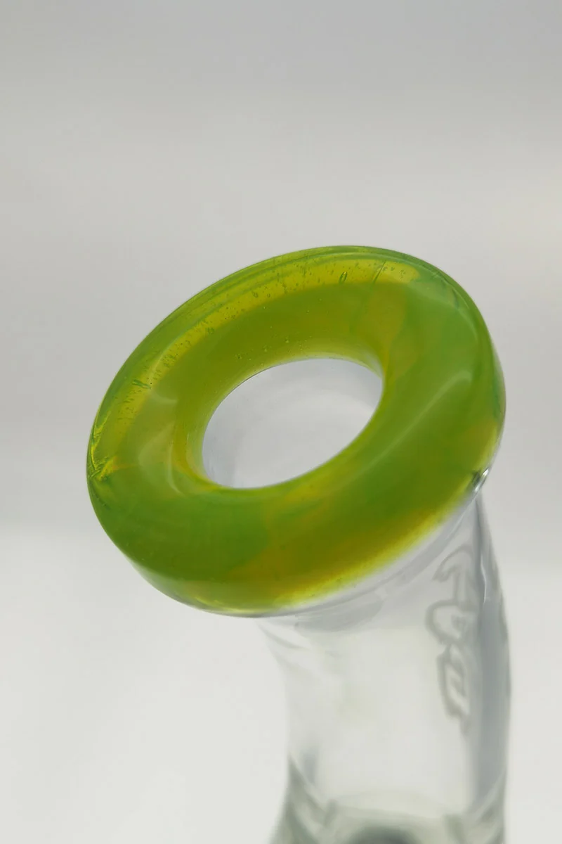 TAG - 16" Bent Neck Double Interior Honeycomb with Spinning Splash Guard Bong (18MM Female) - Image 37