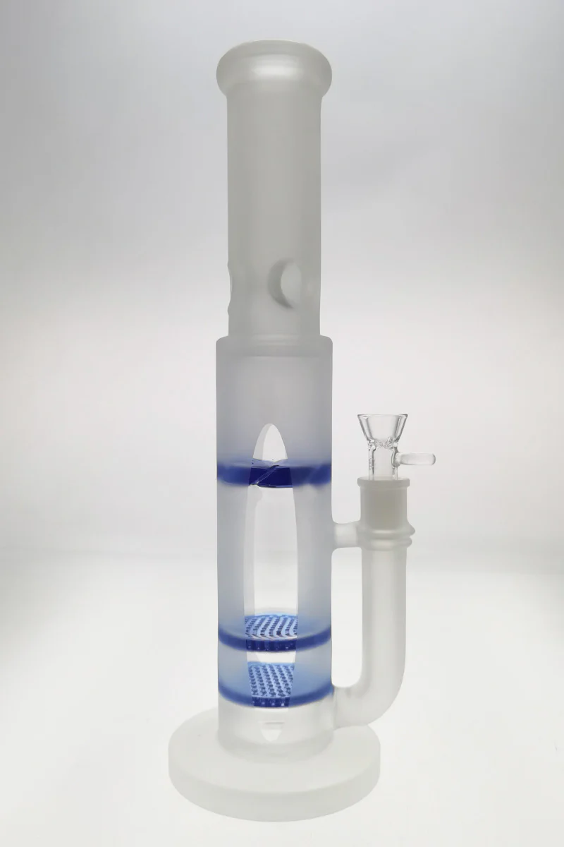 TAG - 16" Double Honeycomb to Spinning Splash Guard Bong 50x7MM (18MM Female) - Image 19