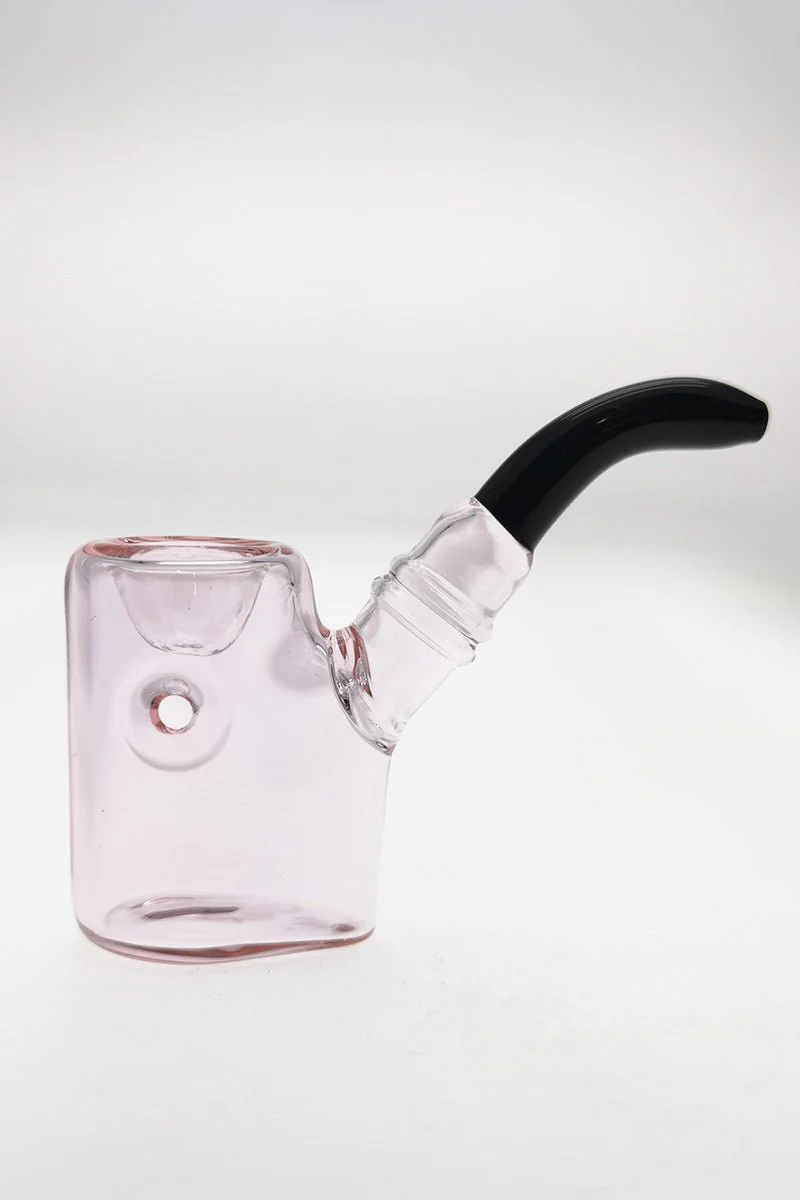 3.75" Dry Spoon Pipe w/ Sherlock Body (80g) Carb Hole: Left Side - Image 5