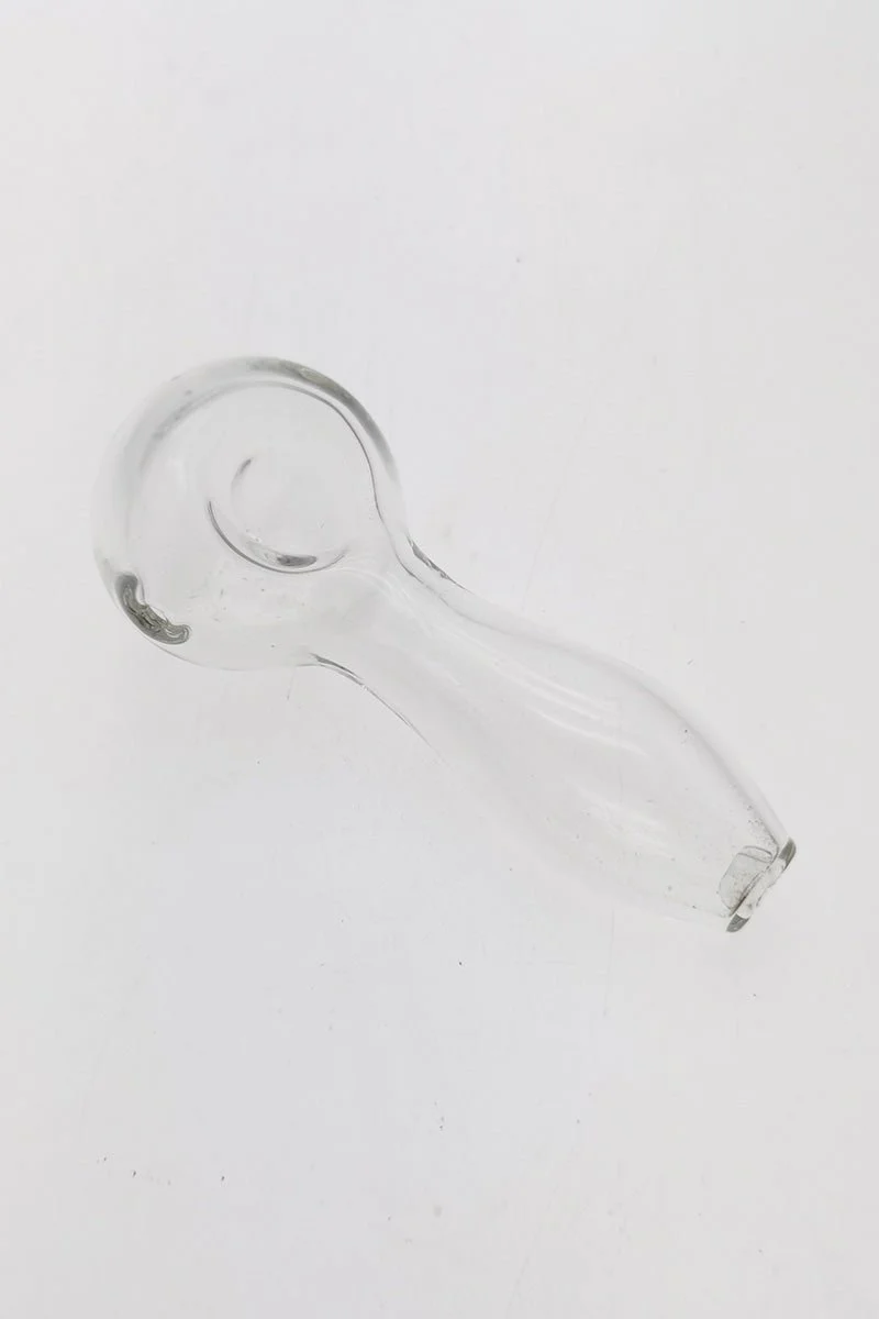 4.00" Dry Spoon Pipe w/ Ash Catcher (60g) Carb Hole: Left Side - Image 10