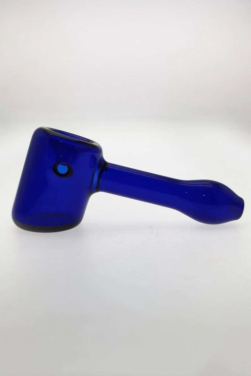 4.50" Dry Spoon Pipe w/ Hammer Body (80g) Carb Hole: Left Side - Image 12