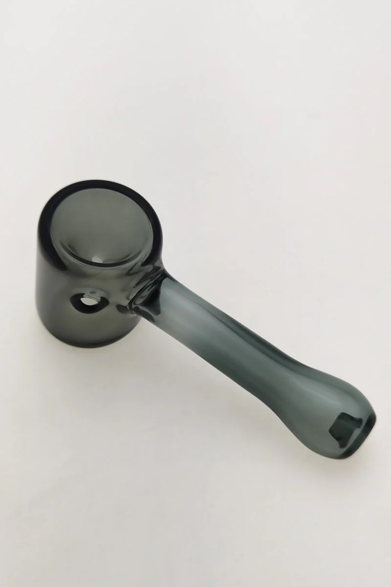 4.50" Dry Spoon Pipe w/ Hammer Body (80g) Carb Hole: Left Side - Image 16