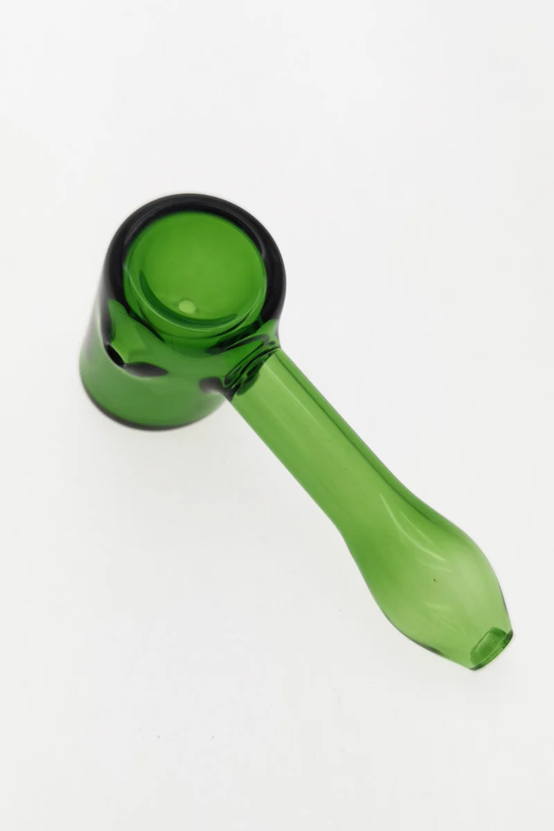 4.50" Dry Spoon Pipe w/ Hammer Body (80g) Carb Hole: Left Side - Image 17