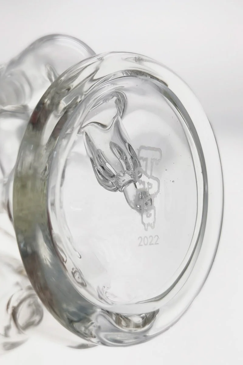 TAG - 4.5" Mini Fixed Showerhead Bellow Base Recycler Dab Rig - Image 20