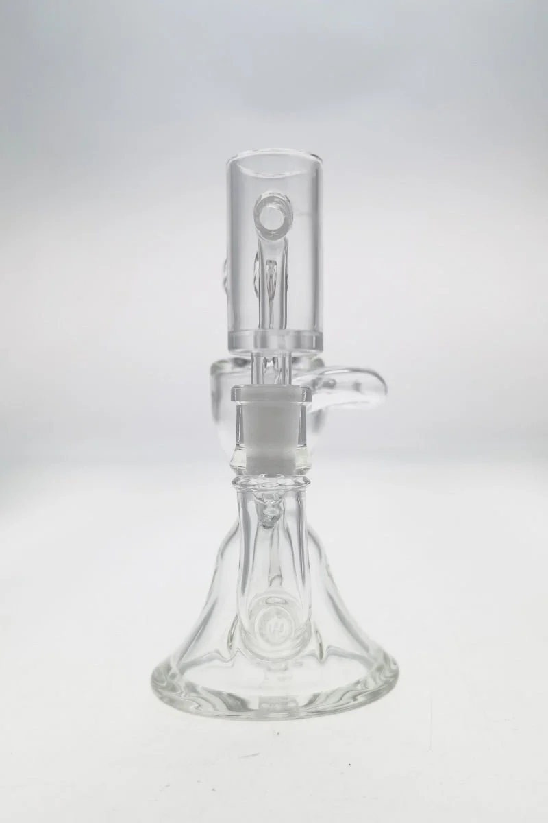 TAG - 4.5" Mini Fixed Showerhead Bellow Base Recycler Dab Rig - Image 7
