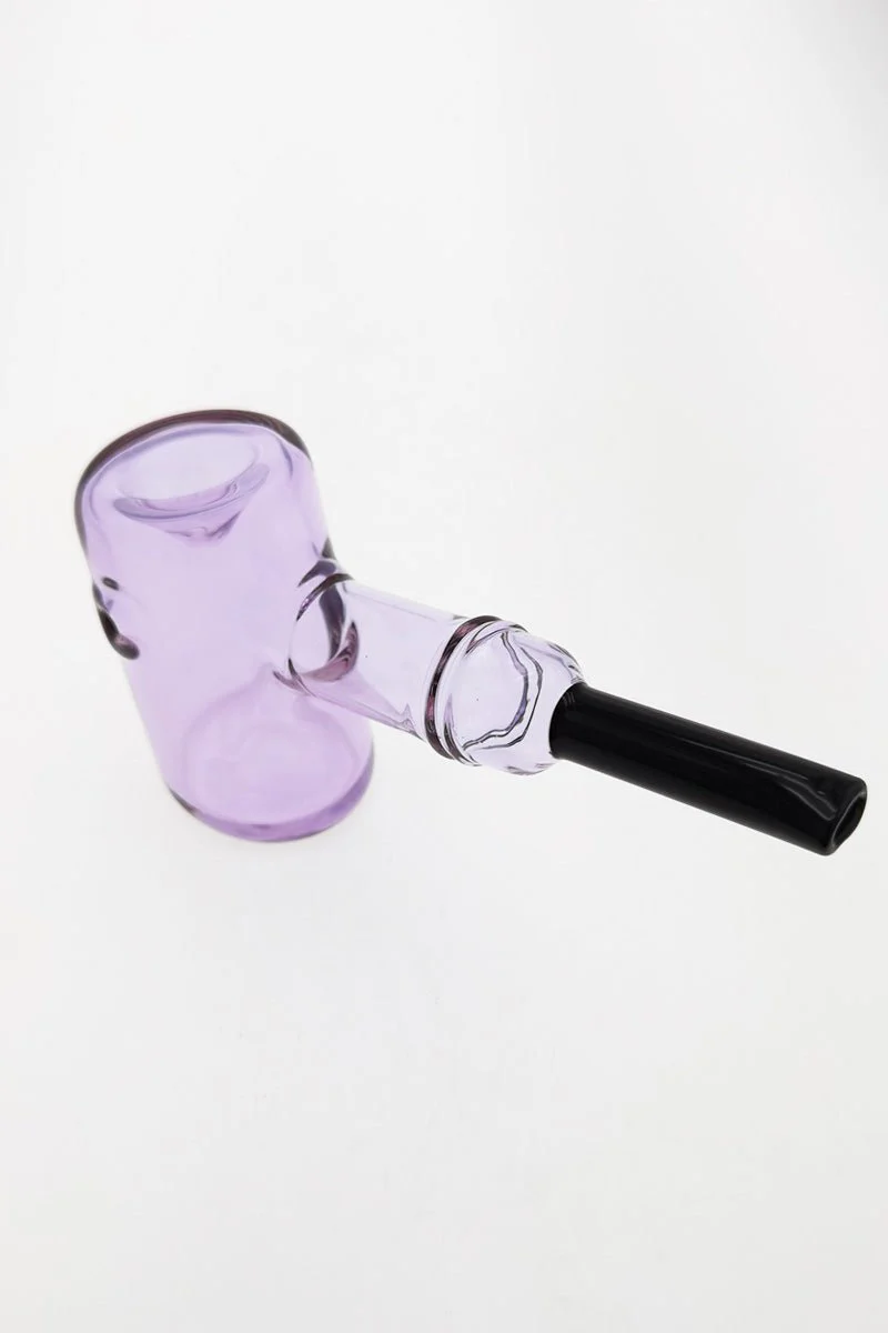 5.75" Dry Spoon Pipe w/ Sherlock Hammer Body (119g) Carb Hole: Left Side - Image 3