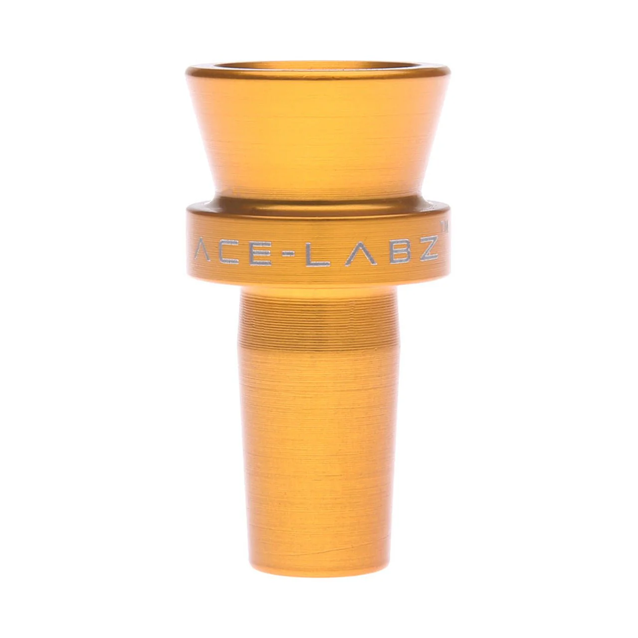 ACE-LABZ  - Titan-Bowl Single Hole Martini Unbreakable Metal Bong Slide Bowl Piece