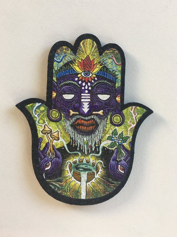 Artifakt Studios x East Coasters - Witch Dr. Hamsa by Ryan Gardell - 10" x 8"
