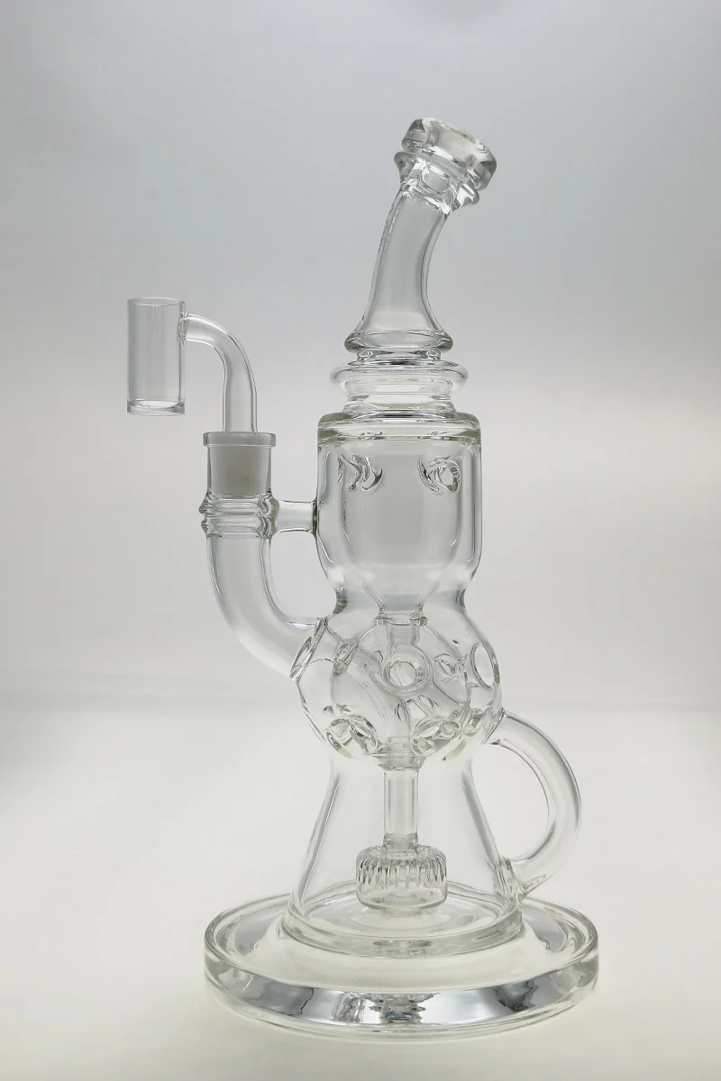 TAG - 12" Faberge Egg Klein Incycler (Recycler) Dab Rig (14MM Female) - Image 24