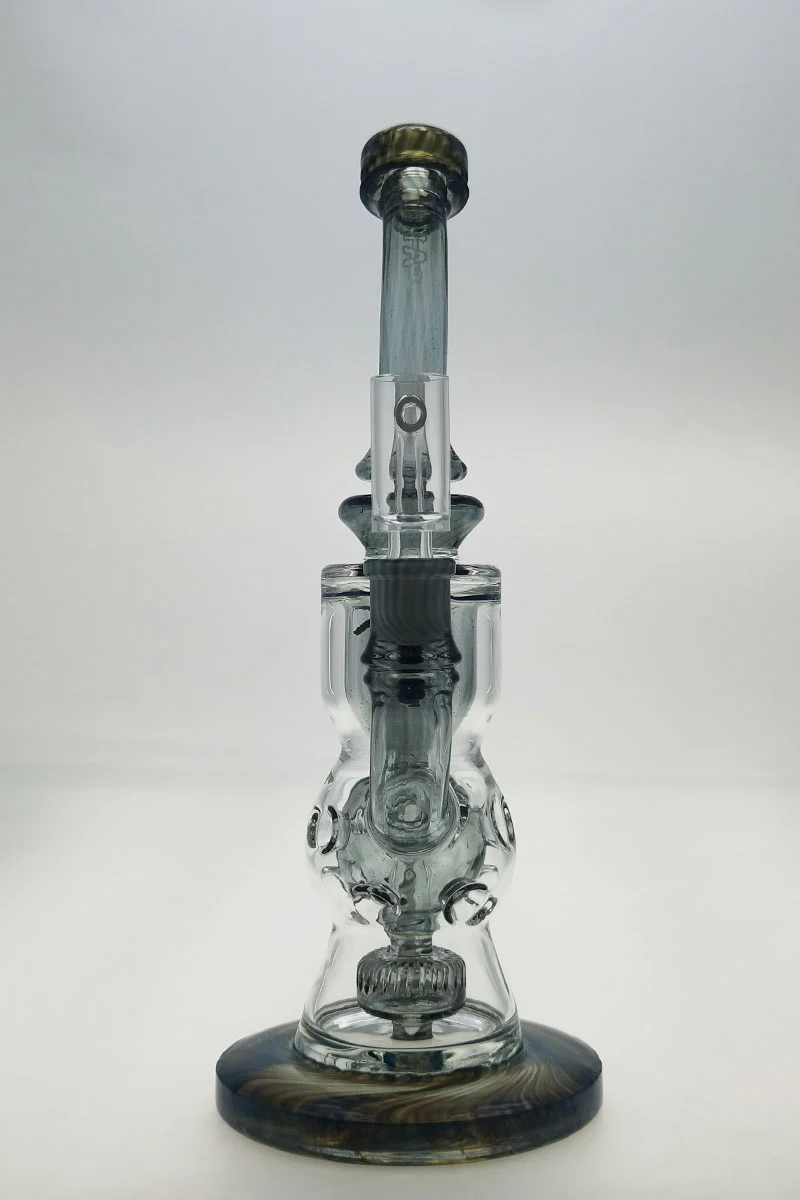 TAG - 12" Faberge Egg Klein Incycler (Recycler) Dab Rig (14MM Female) - Image 3