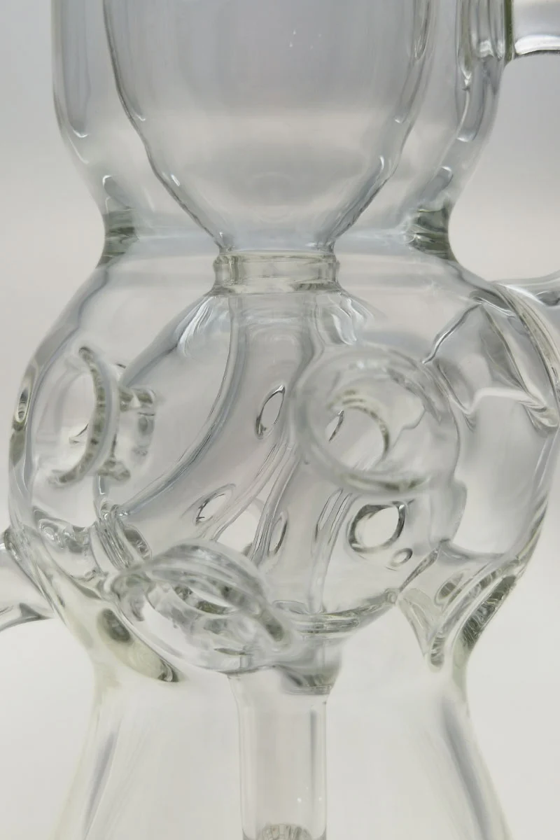 TAG - 12" Faberge Egg Klein Incycler (Recycler) Dab Rig (14MM Female) - Image 34