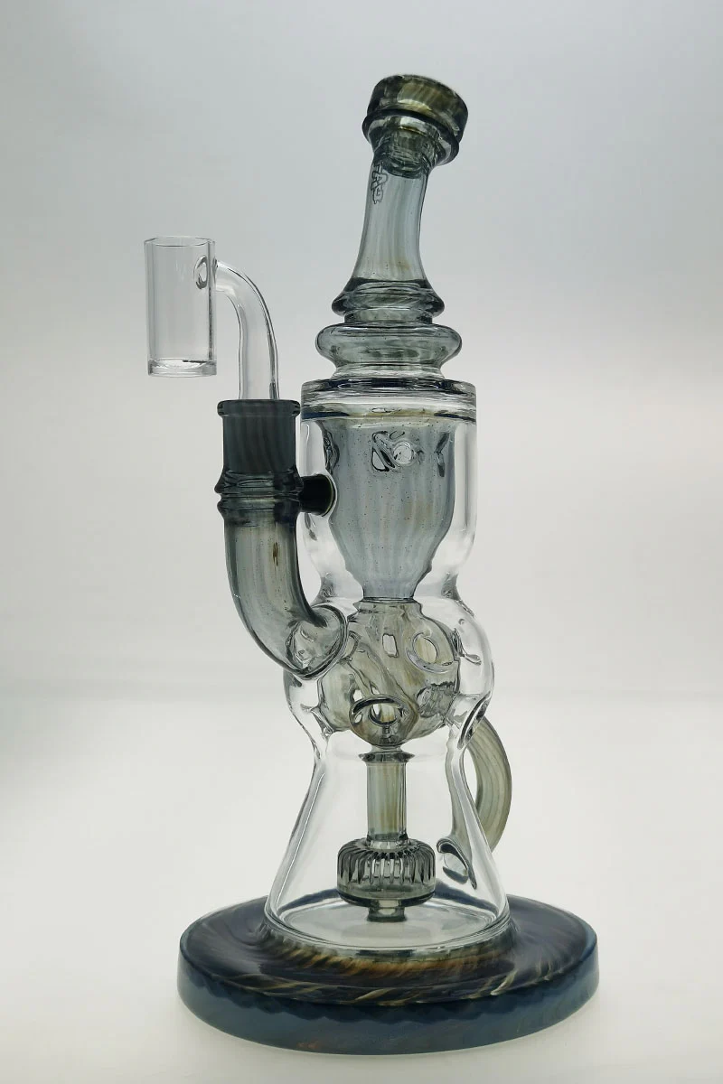 TAG - 12" Faberge Egg Klein Incycler (Recycler) Dab Rig (14MM Female) - Image 46