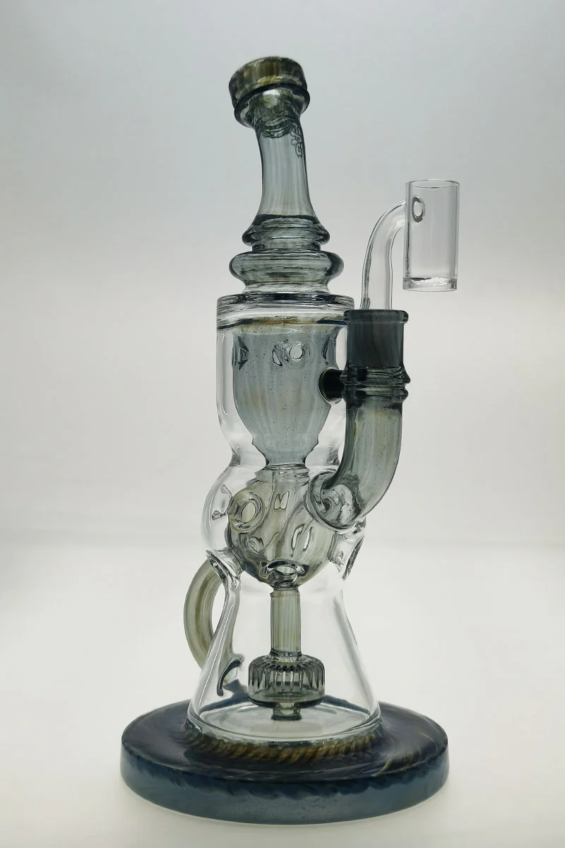 TAG - 12" Faberge Egg Klein Incycler (Recycler) Dab Rig (14MM Female) - Image 47