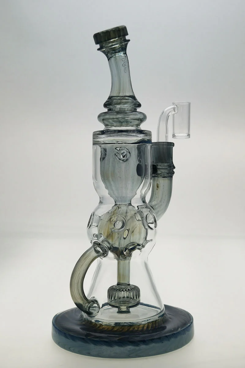 TAG - 12" Faberge Egg Klein Incycler (Recycler) Dab Rig (14MM Female) - Image 48