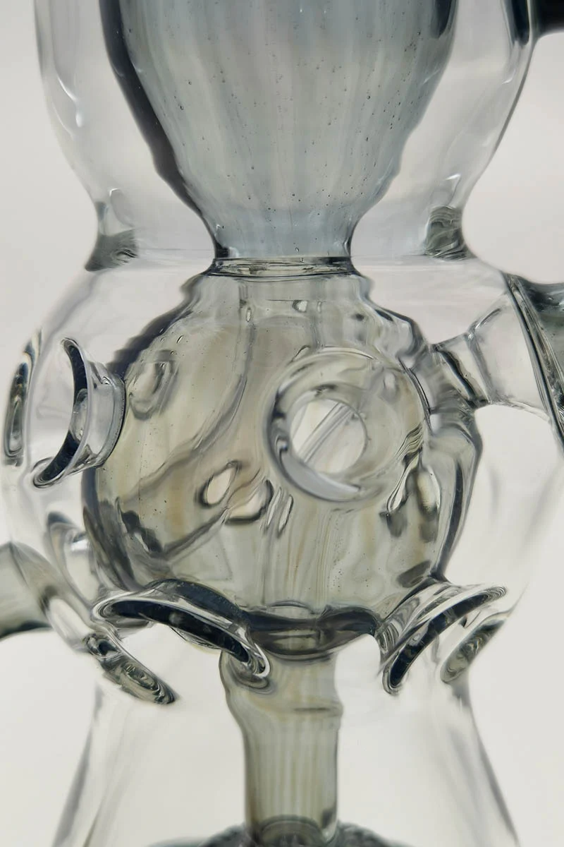 TAG - 12" Faberge Egg Klein Incycler (Recycler) Dab Rig (14MM Female) - Image 56