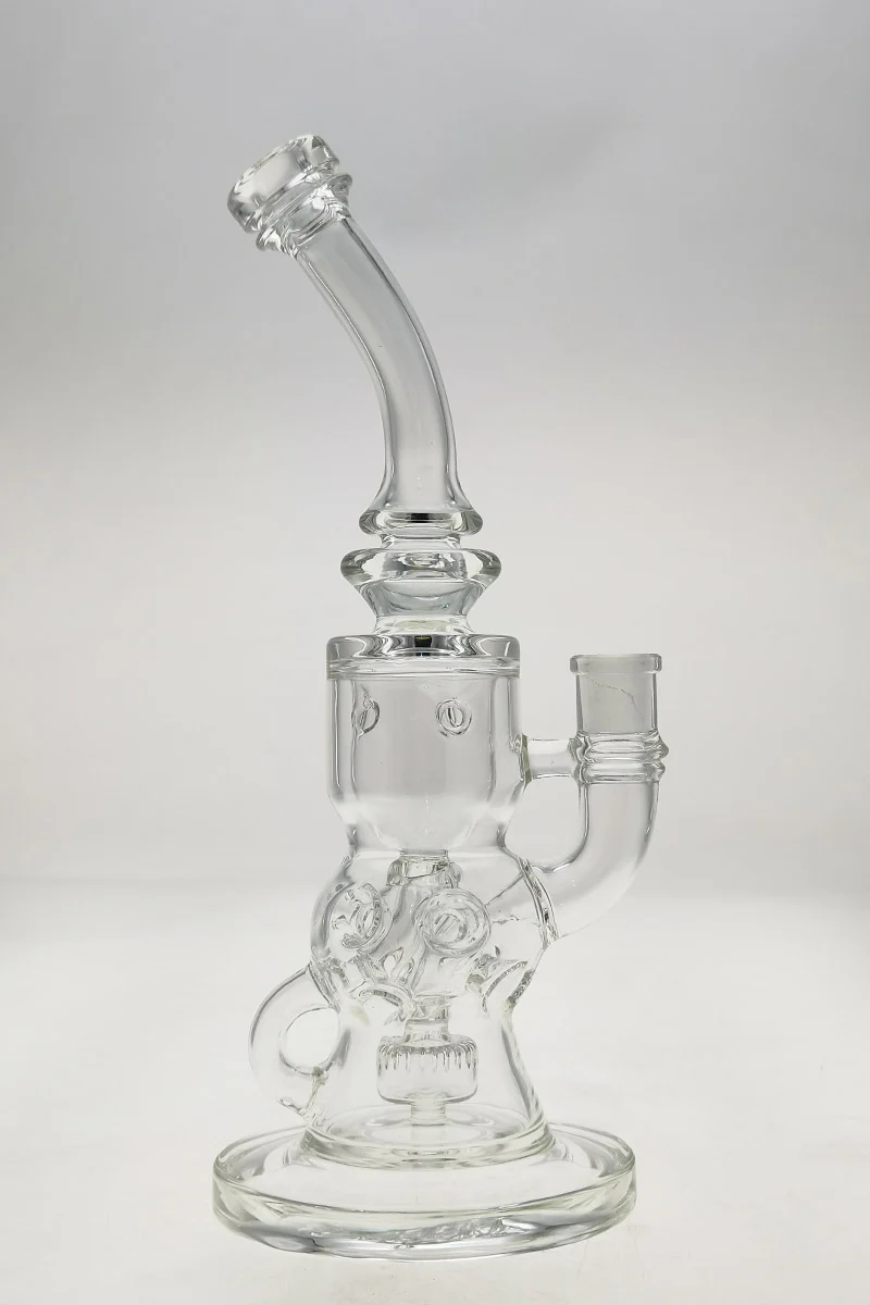 TAG - 12" Faberge Egg Klein Incycler (Recycler) Dab Rig (14MM Female) - Image 64