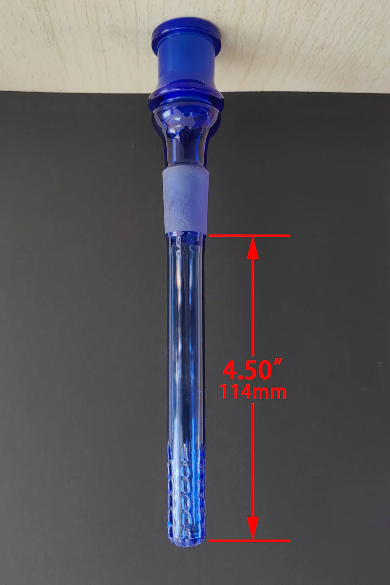 (CMTO) TAG - Open End 18/18MM 5 Column x 7 (40 Hole) Gridded Super Slit Bong Downstem - Image 2