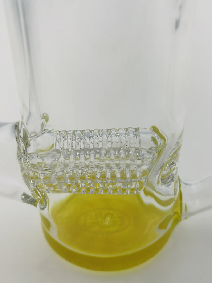 TAG - 8.25" Super Slit Gridded Triple Inline Ash Catcher w/ Recycling E.C. 50x5MM (18MM Male to 18MM Female) - Image 19