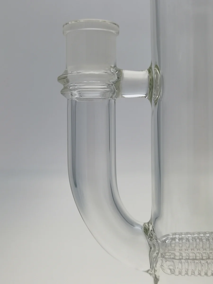 TAG - 8.25" Super Slit Gridded Triple Inline Ash Catcher w/ Recycling E.C. 50x5MM (18MM Male to 18MM Female) - Image 5