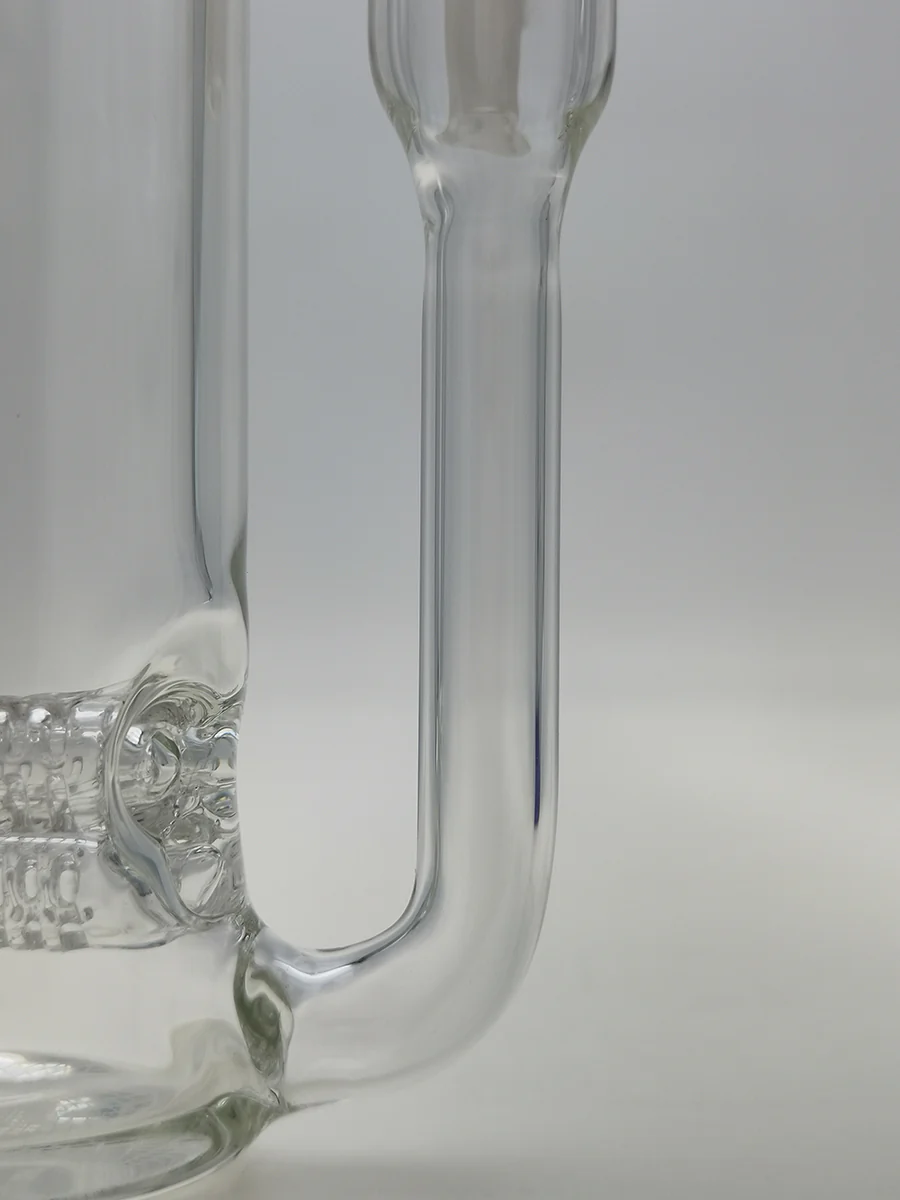 TAG - 8.25" Super Slit Gridded Triple Inline Ash Catcher w/ Recycling E.C. 50x5MM (18MM Male to 18MM Female) - Image 8