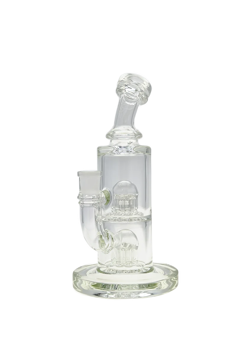(CMTO) TAG - 8" Bent Neck Fixed Double 6-Arm Tree 60x7MM (14MM Female) - Image 10