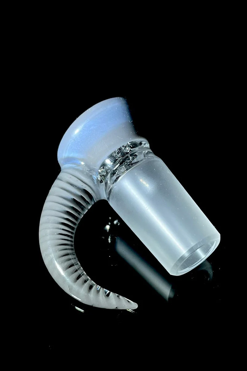 Moose Glass - 5 Hole Disc Screen Bong Slide Bowl Piece (18MM Male) (Accented) - Image 29