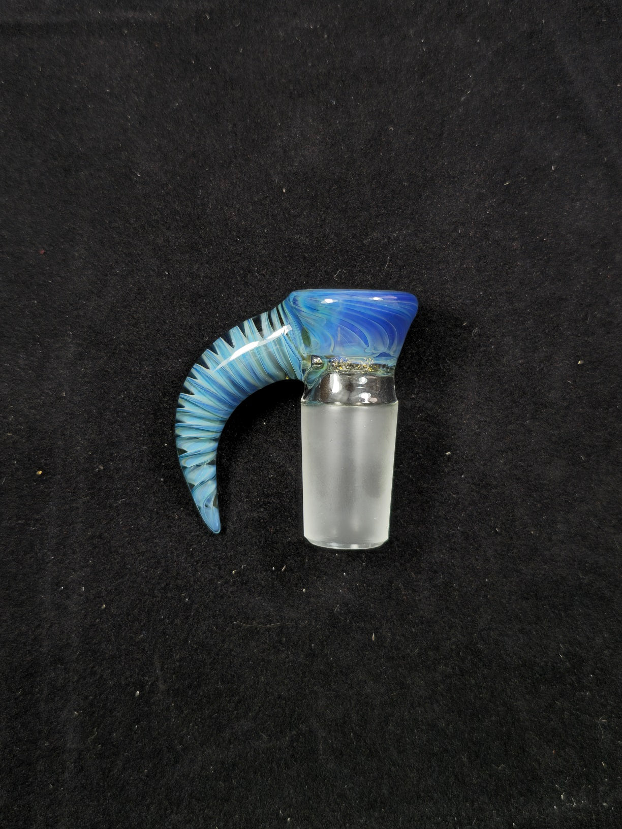 Moose Glass - 5 Hole Disc Screen Bong Slide Bowl Piece (18MM Male) (Accented) - Image 34