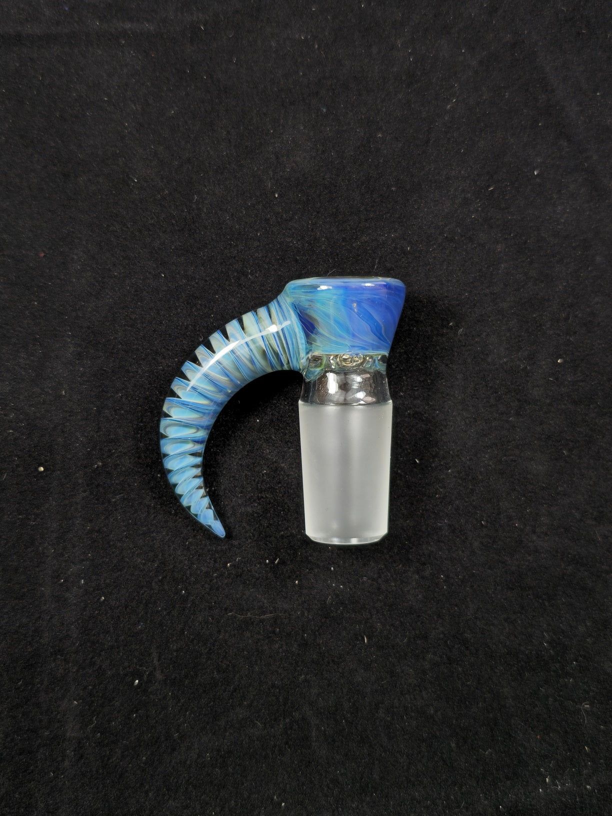 Moose Glass - 5 Hole Disc Screen Bong Slide Bowl Piece (18MM Male) (Accented) - Image 36