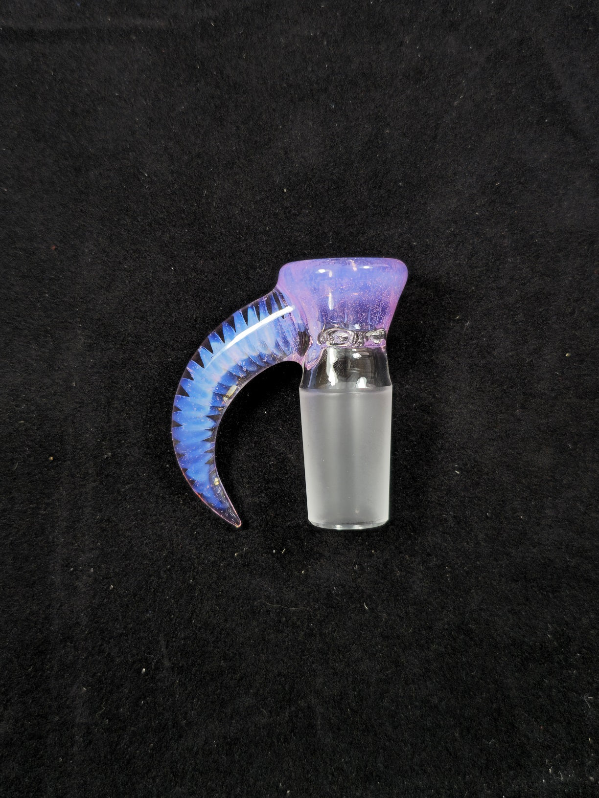 Moose Glass - 5 Hole Disc Screen Bong Slide Bowl Piece (18MM Male) (Accented) - Image 40