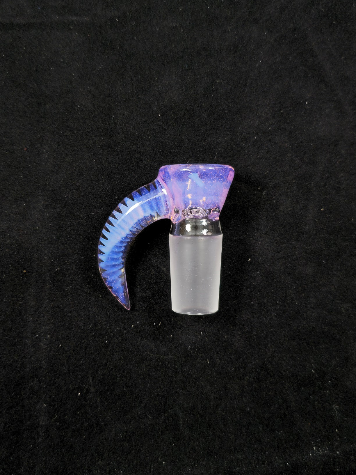 Moose Glass - 5 Hole Disc Screen Bong Slide Bowl Piece (18MM Male) (Accented) - Image 41