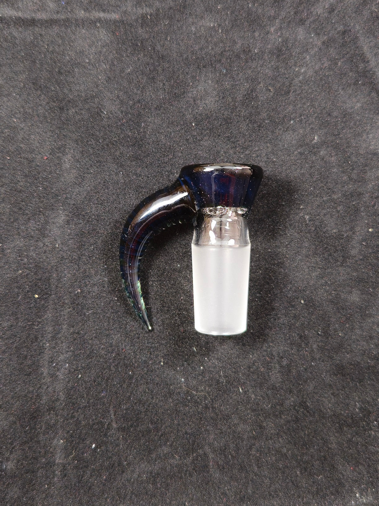 Moose Glass - 5 Hole Disc Screen Bong Slide Bowl Piece (18MM Male) (Accented) - Image 47