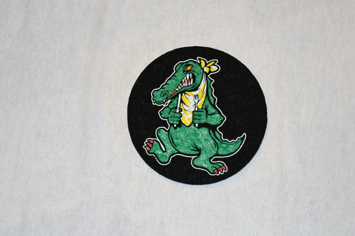 East Coasters - 5" Jerry Garcia Coaster Dab Mat - Image 2
