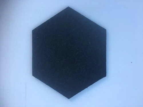 East Coasters - 8" Blank Hexagon Coaster Dab Mat