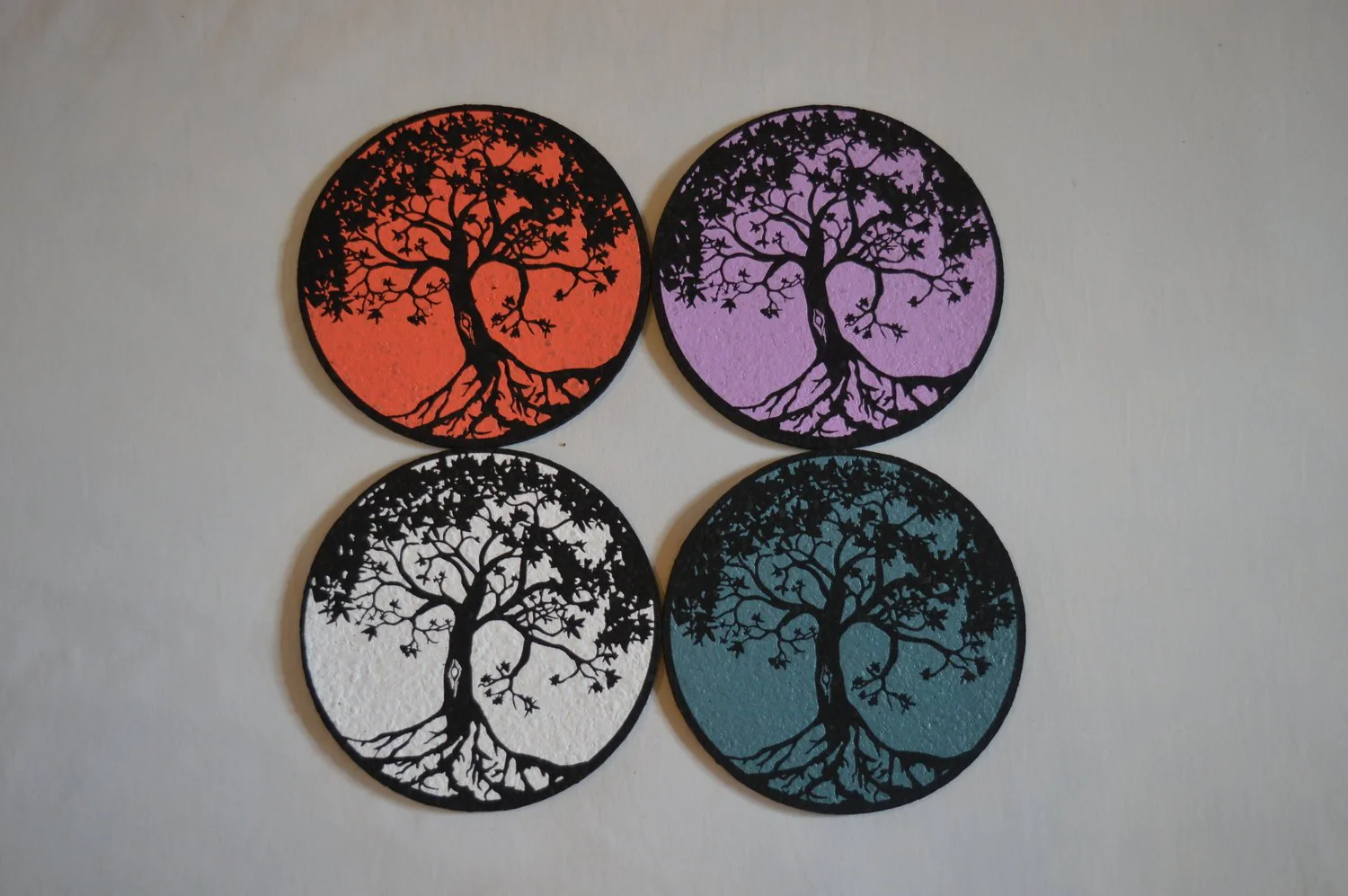 East Coasters - Tree of Life Coaster Dab Mat (1 Chosen At Random)