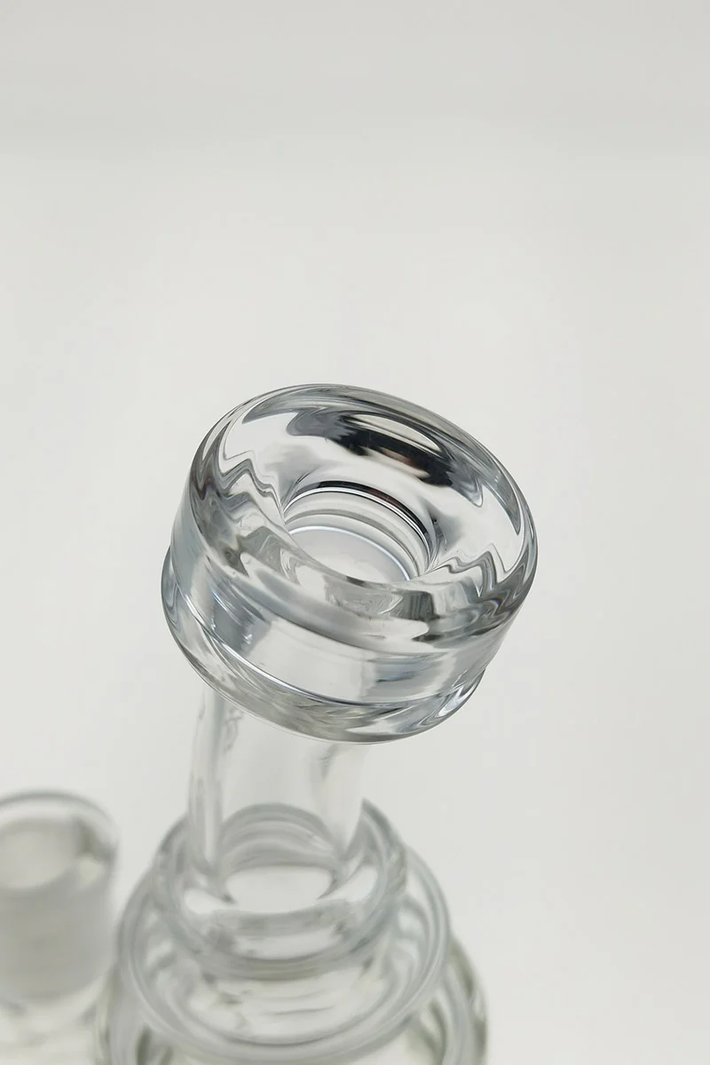 TAG - 8.5" Faberge Egg Klein Incycler (Recycler) Dab Rig w/ Super Slit Puck (14MM Female) - Image 124