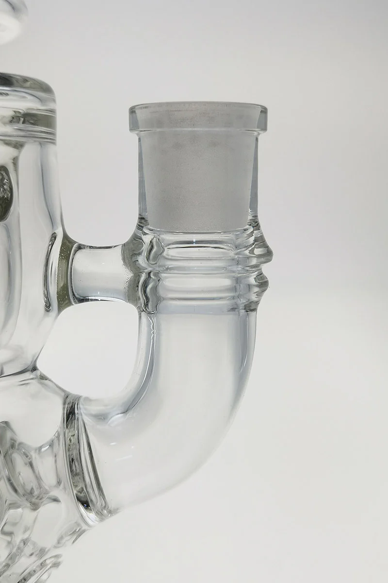 TAG - 8.5" Faberge Egg Klein Incycler (Recycler) Dab Rig w/ Super Slit Puck (14MM Female) - Image 137