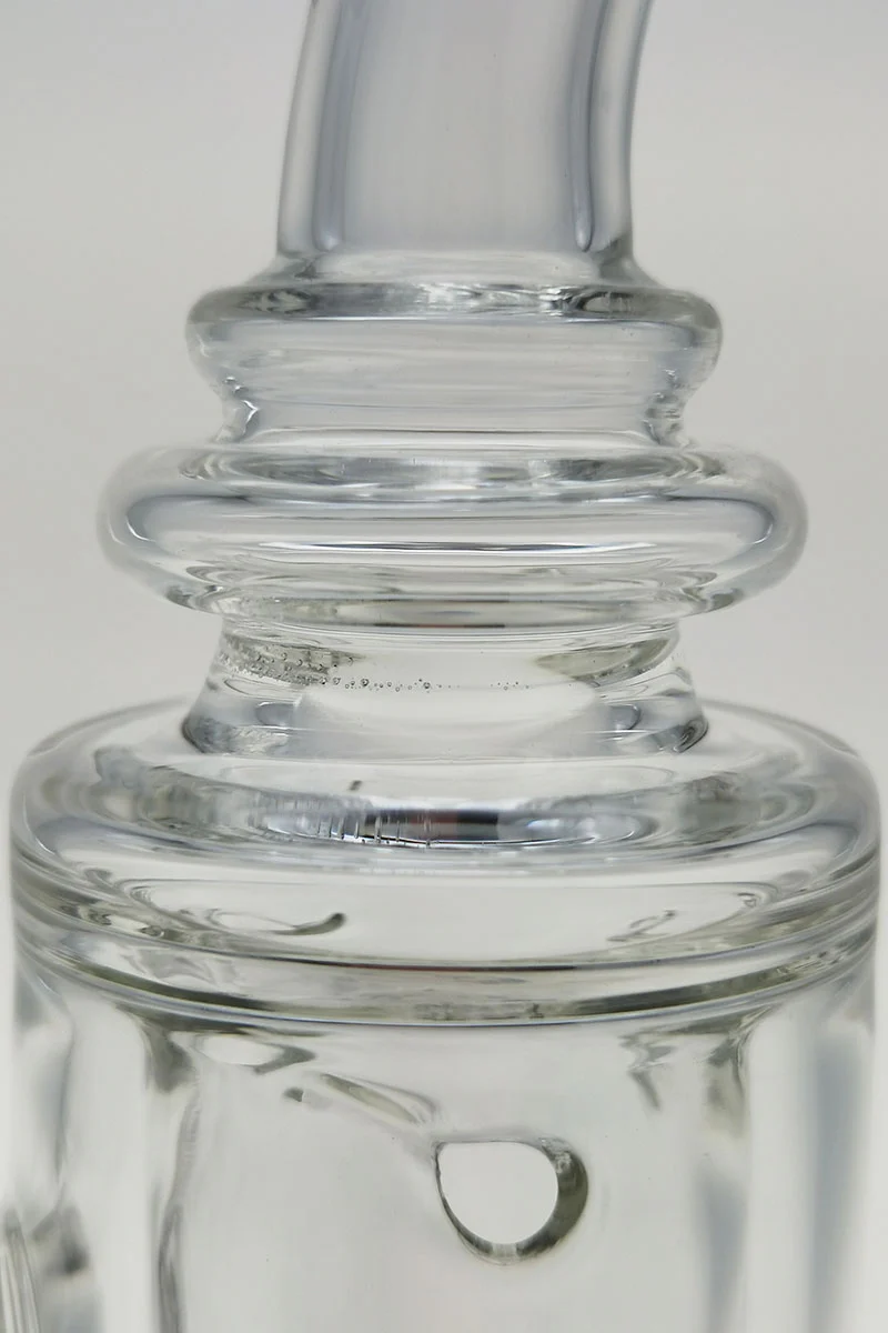 TAG - 8.5" Faberge Egg Klein Incycler (Recycler) Dab Rig w/ Super Slit Puck (14MM Female) - Image 144