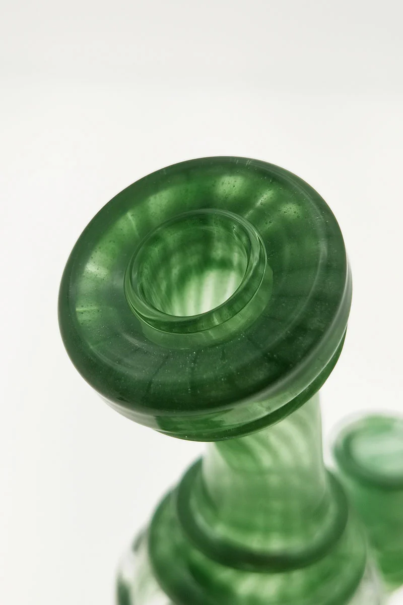 TAG - 8.5" Faberge Egg Klein Incycler (Recycler) Dab Rig w/ Super Slit Puck (14MM Female) - Image 160