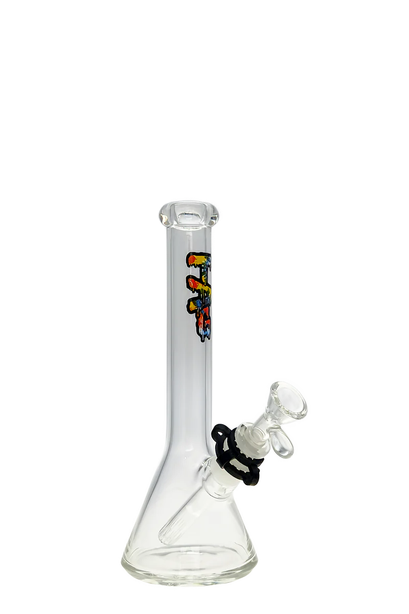 TAG - 10" Beaker Bong 32x4MM - 18/14MM Downstem (3.25") - Image 4