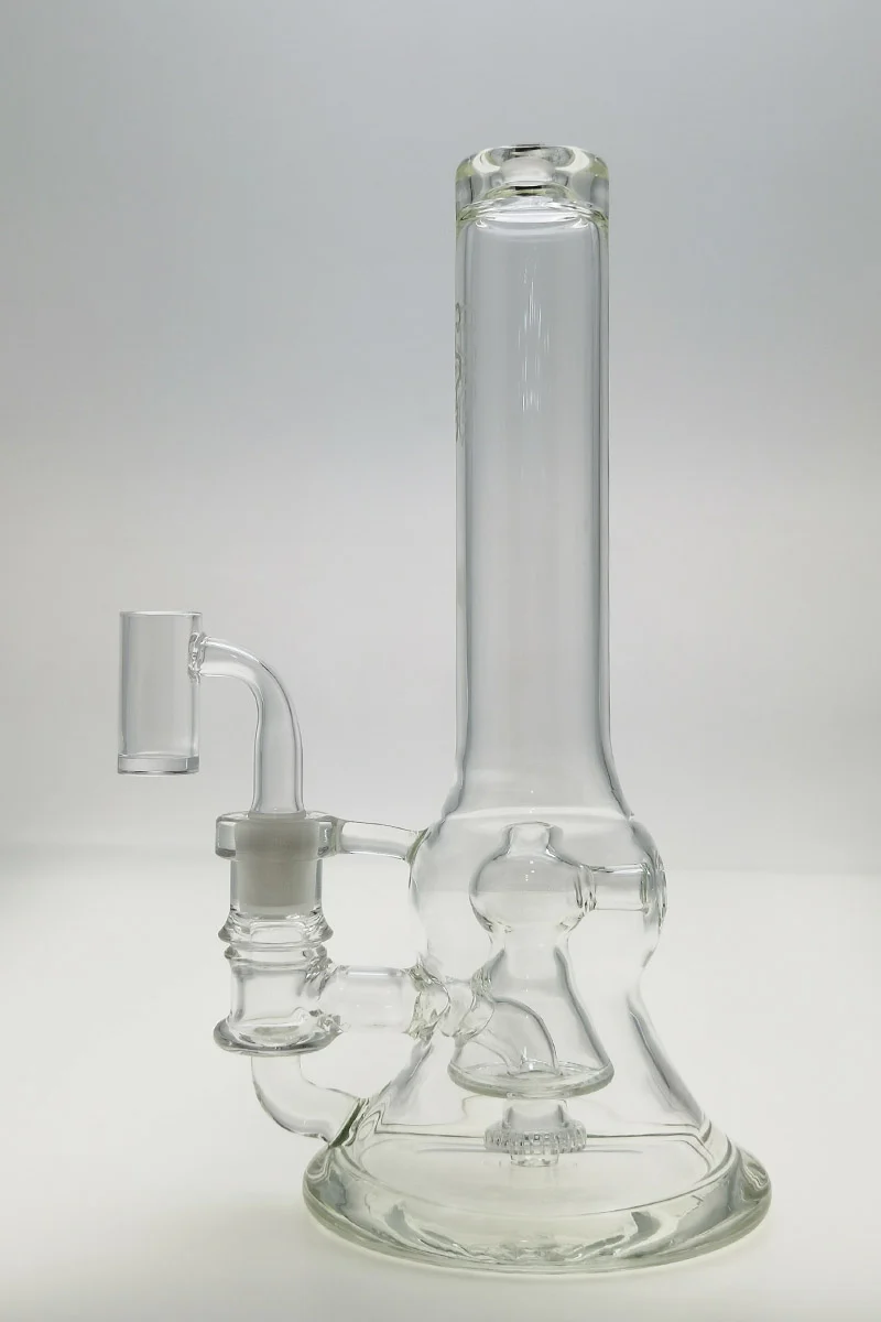 TAG - 10" Interior Pyramid Ball Beaker Bong w/ Bellow Base 38x4MM (14MM Female) - Image 2