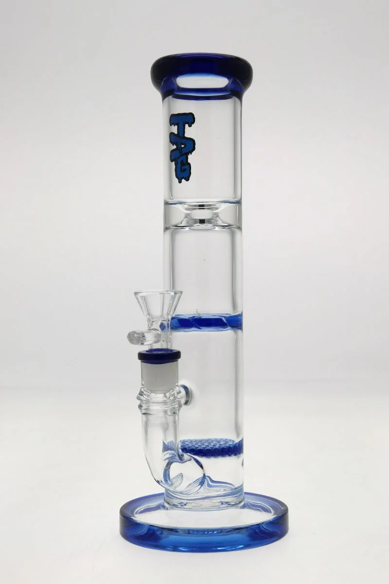 TAG - 10" Single Honeycomb Bong 50x5MM (14MM Female) - Image 5