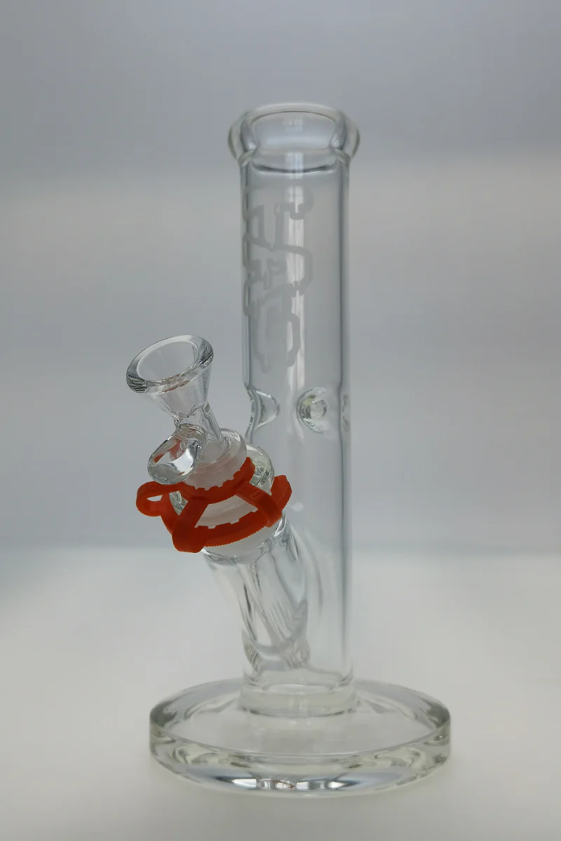TAG - 10" Straight Tube Bong 44x4MM - 18/14MM Downstem (3.00") - Image 15