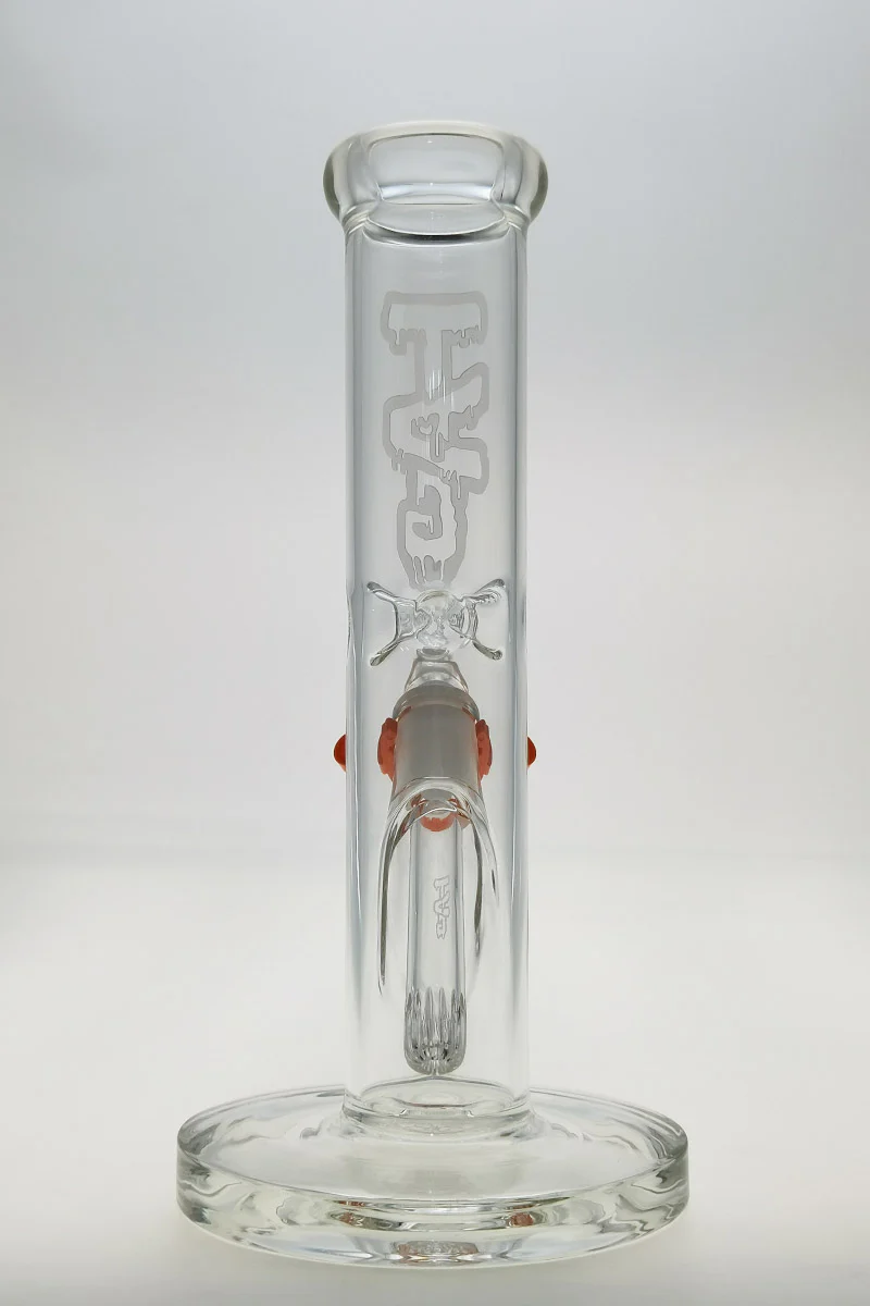 TAG - 10" Straight Tube Bong 44x4MM - 18/14MM Downstem (3.00") - Image 5