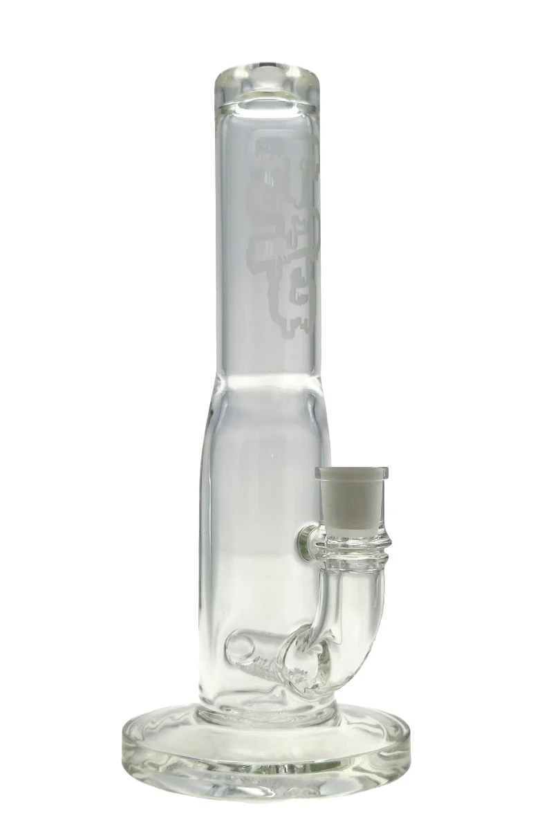 TAG - 10" Gridded Inline Straight Tube Bong 38x4MM (14MM Female) - Image 7